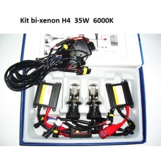 Kit bi-xenon H4 6000K, 35W, 3200lm, balast slim digital #HID H4